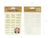 Picture of TEMPORARY TATTOOS BACHELORETTE PARTY GOLD - 13 PACK